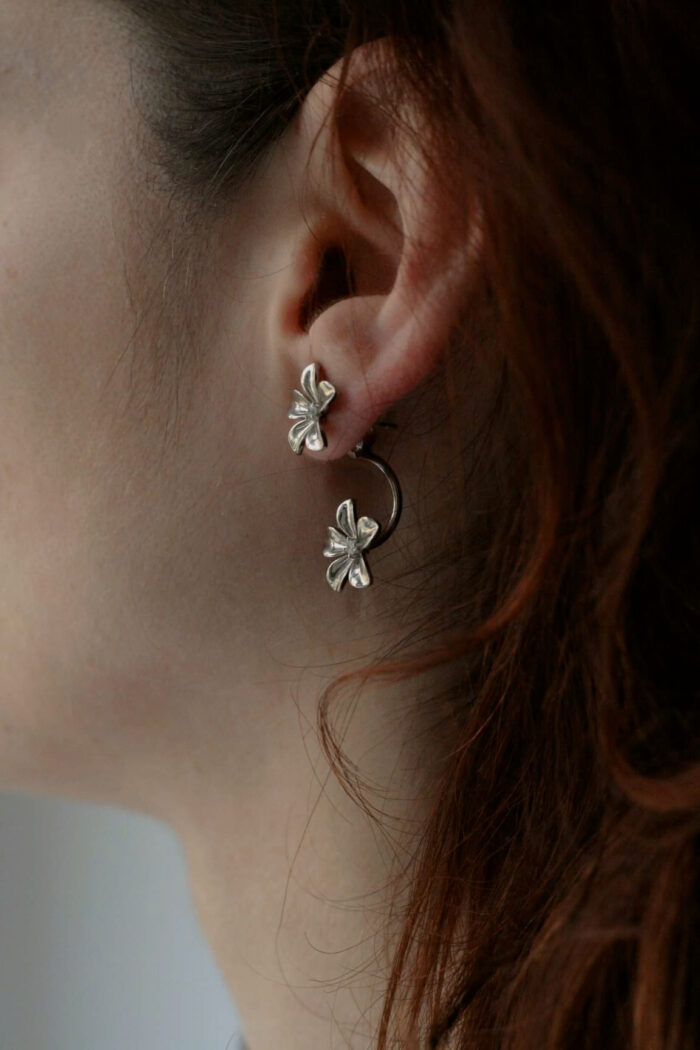 Collezione "Divenire" - orecchini Fiorellini - immagine 3