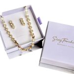 Collezione "Sirius" - Choker Artemide con Swarovski (oro e arg)