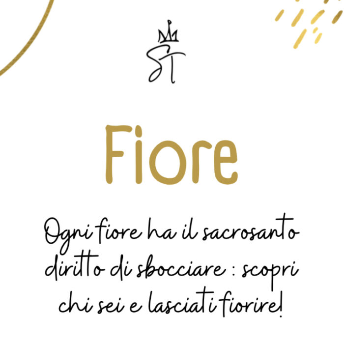 Collezione "Divenire" - Fiori con perlina - immagine 2