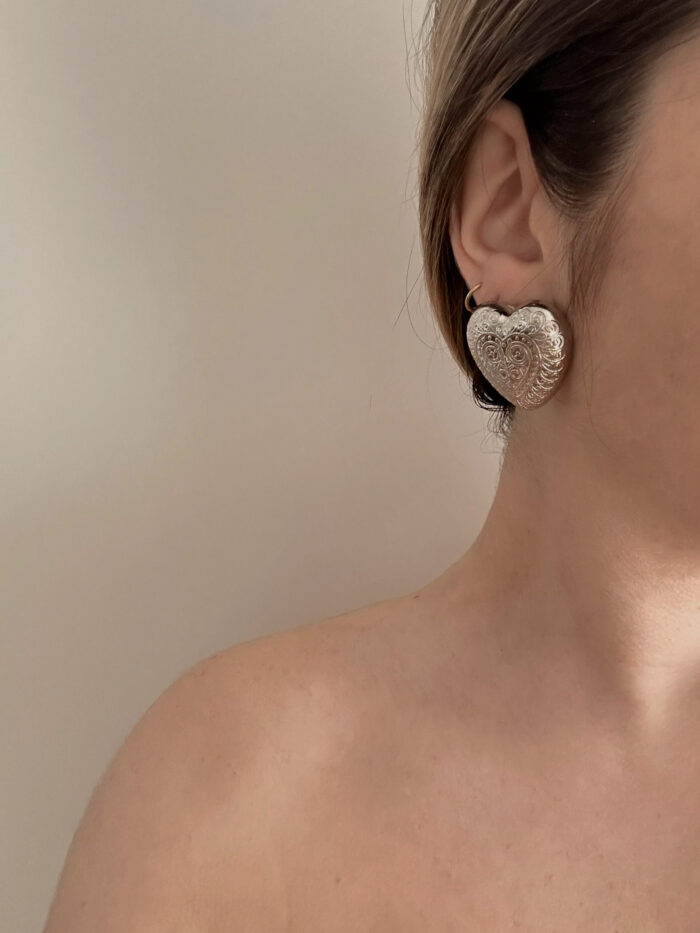 Collezione "Divenire" - Orecchini Cuore - immagine 4