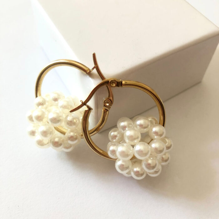 E06178B2-8FAC-4254-B493-B3B8AAD36110 Cerchietti con perline (oro) - immagine 1