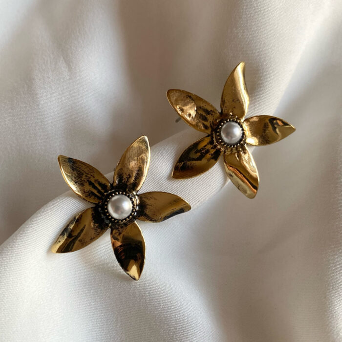 Collezione "Divenire" - Fiori con perlina - immagine 3