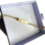 Bracciale unisex piastrina medium
