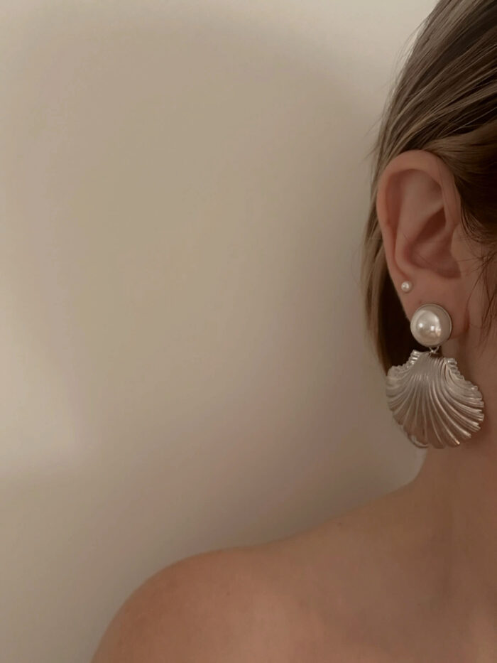 Collezione "Estrosa" - Orecchini Conchiglia - immagine 4