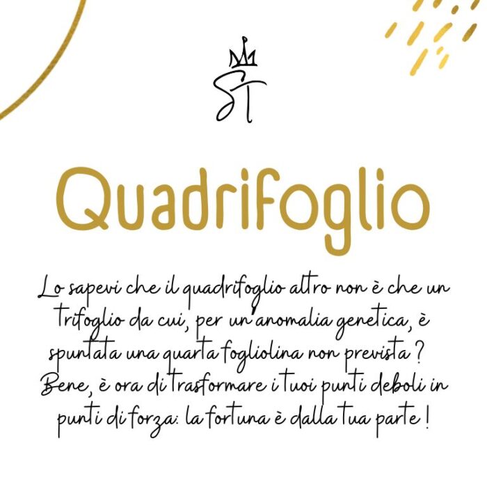 Collezione "Divenire" - orecchini Quadrifoglio - immagine 2