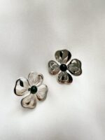 Collezione "Divenire" - orecchini Quadrifoglio - immagine 5
