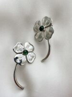 Collezione "Divenire" - orecchini Quadrifoglio - immagine 4
