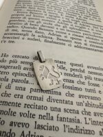 Ciondolo Leone in argento 835