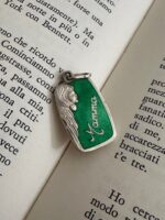 Ciondolo mamma smaltato in argento 925