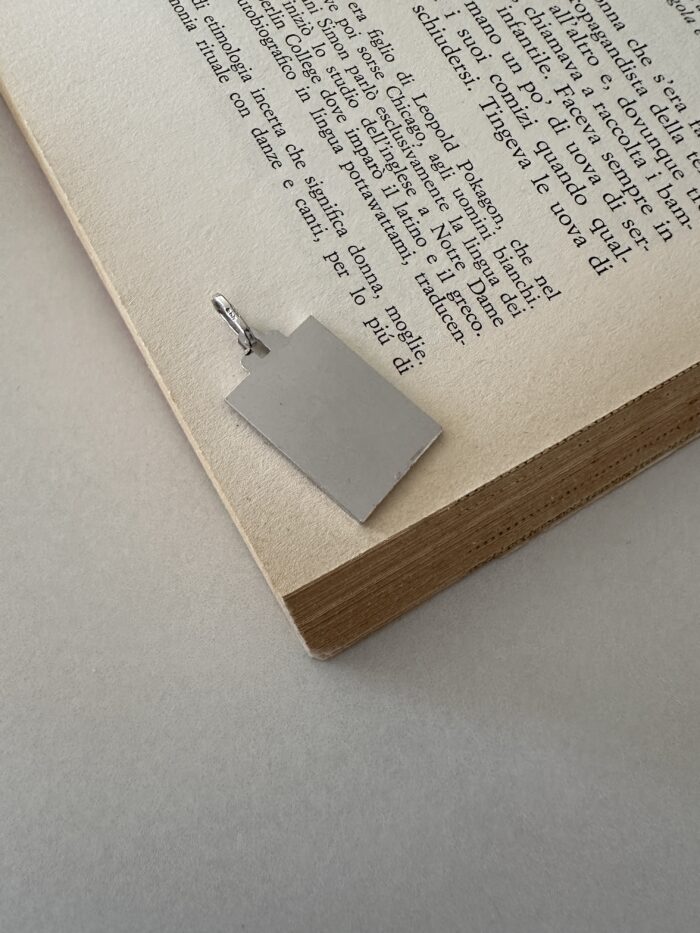 Ciondolo Sagittario in arg. 800 - immagine 2