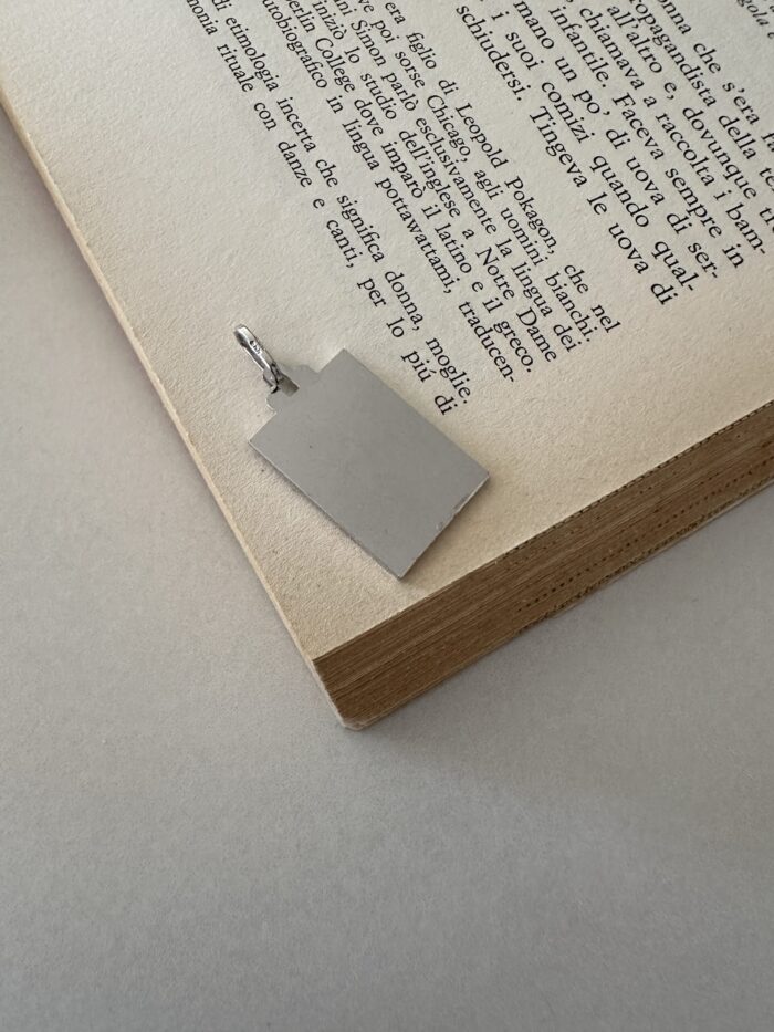 Ciondolo Sagittario in arg. 800 - immagine 2