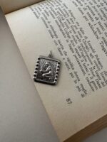 Ciondolo Vergine in arg. 925