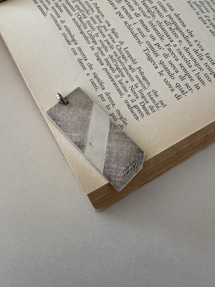 Ciondolo Parole Parole in arg. 800 - immagine 2