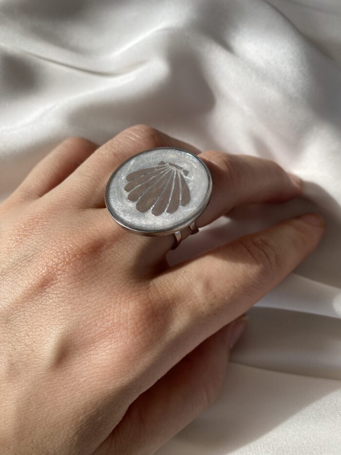 Anello Conchiglia (oro e arg) - immagine 3