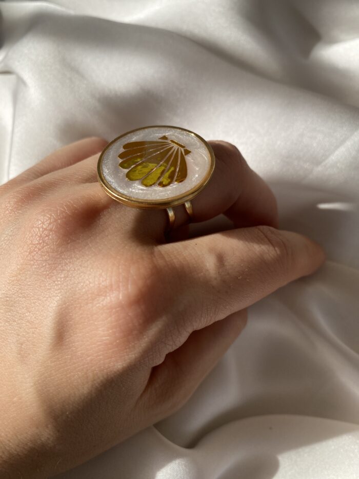 Anello Conchiglia (oro e arg) - immagine 2