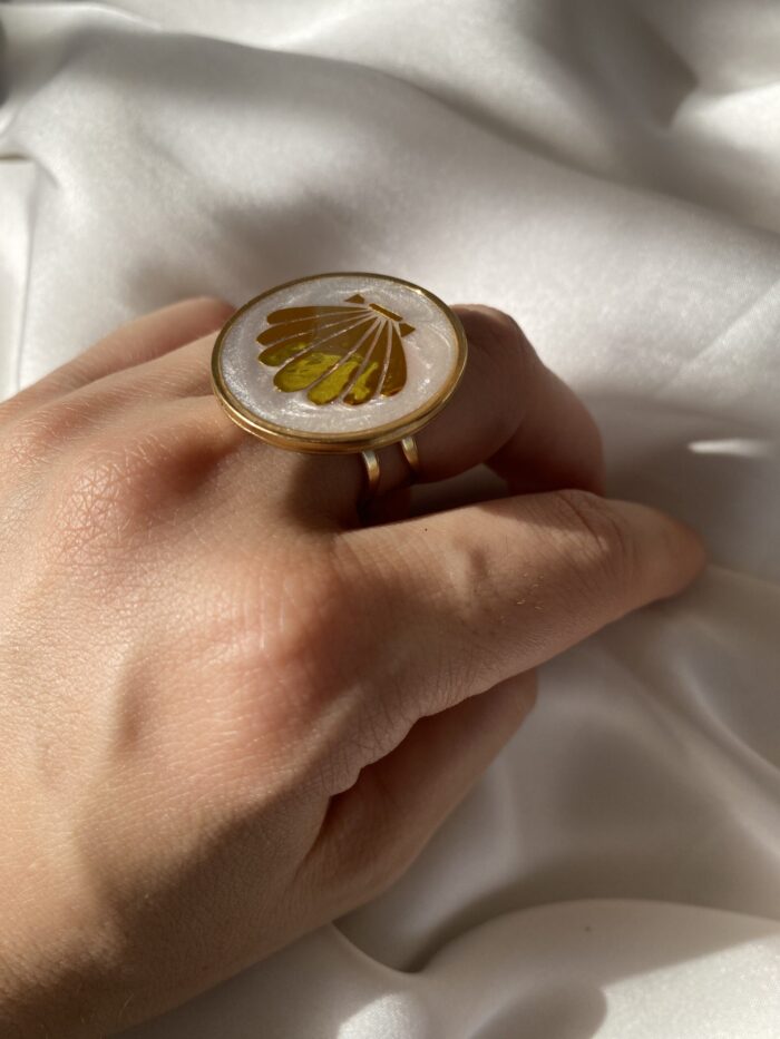 Anello Conchiglia (oro e arg) - immagine 2