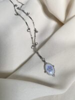 Linea "Non ti scordar di me" - Collana con fiore vero - immagine 2