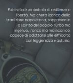 Collana con ciondolo Pulcinella (con incisione personalizzabile) - immagine 3