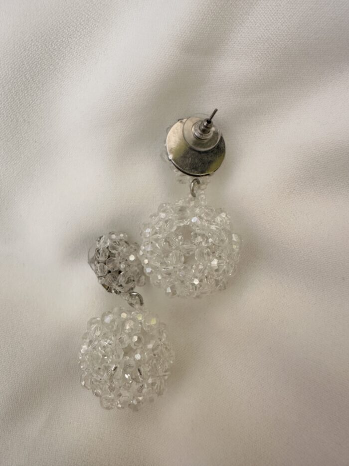 Orecchini perline vetro - immagine 2