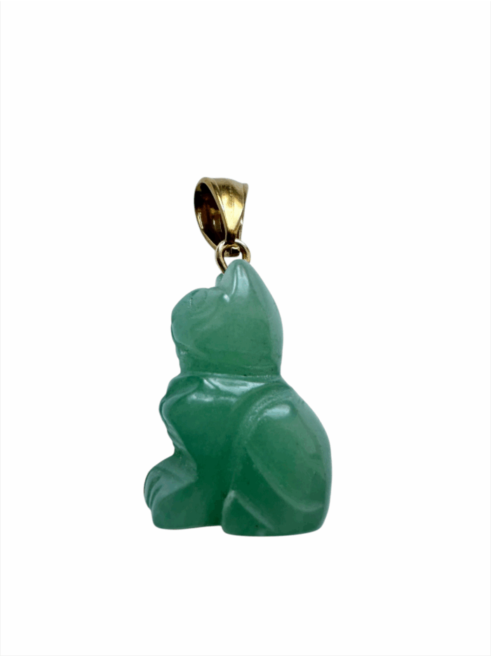 ciondolo_gatto_avventurina2 Ciondolo GATTO in avventurina - immagine 1