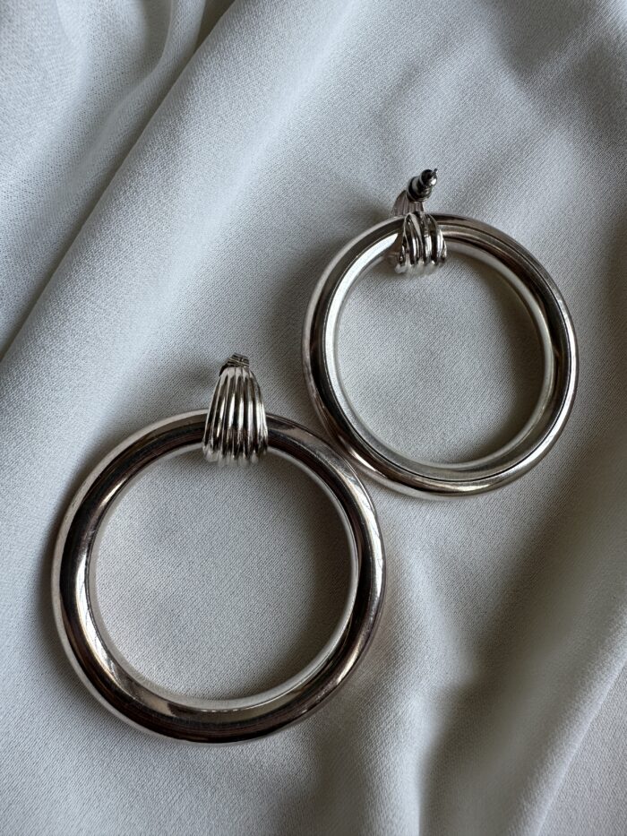 Cerchi in ottone argentato (perno) - immagine 2