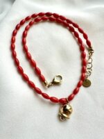 Collana in corallo bambù "Corallina"
