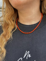 Collana in corallo bambù "Corallina" ver. 2