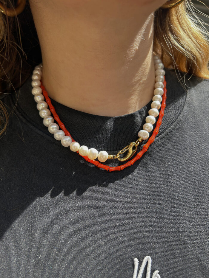 Collana di perle "Grande Diva" - immagine 1