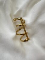 Spilla rara francese a forma di spirale - immagine 2