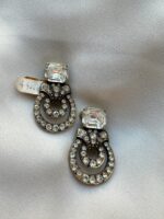 Orecchini stile liberty con Swarovski