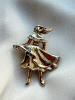 Spilla Donna con Swarovski