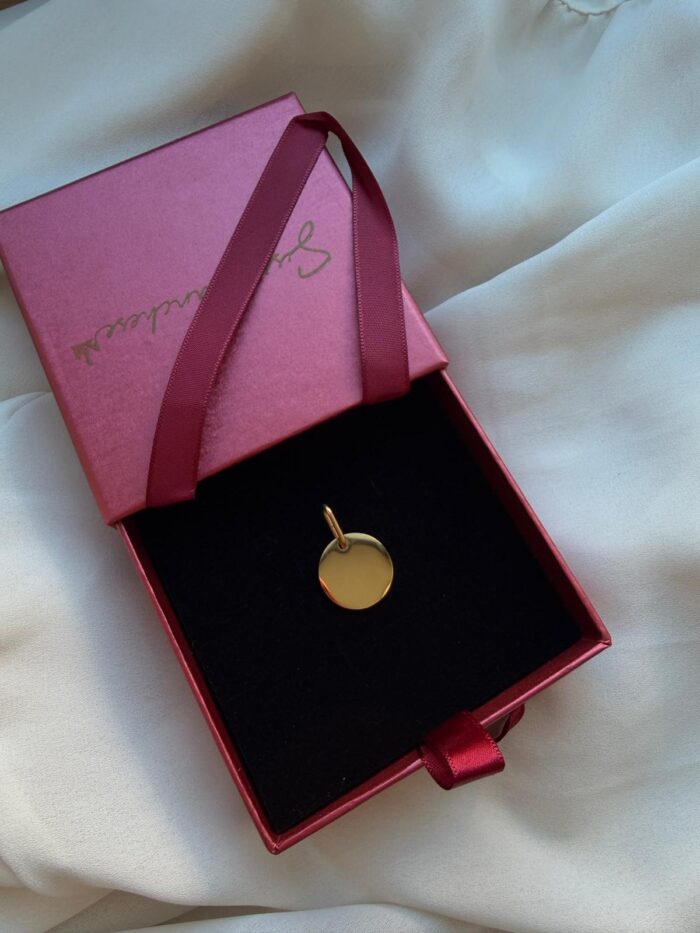 Targhetta tonda in acciaio - immagine 3