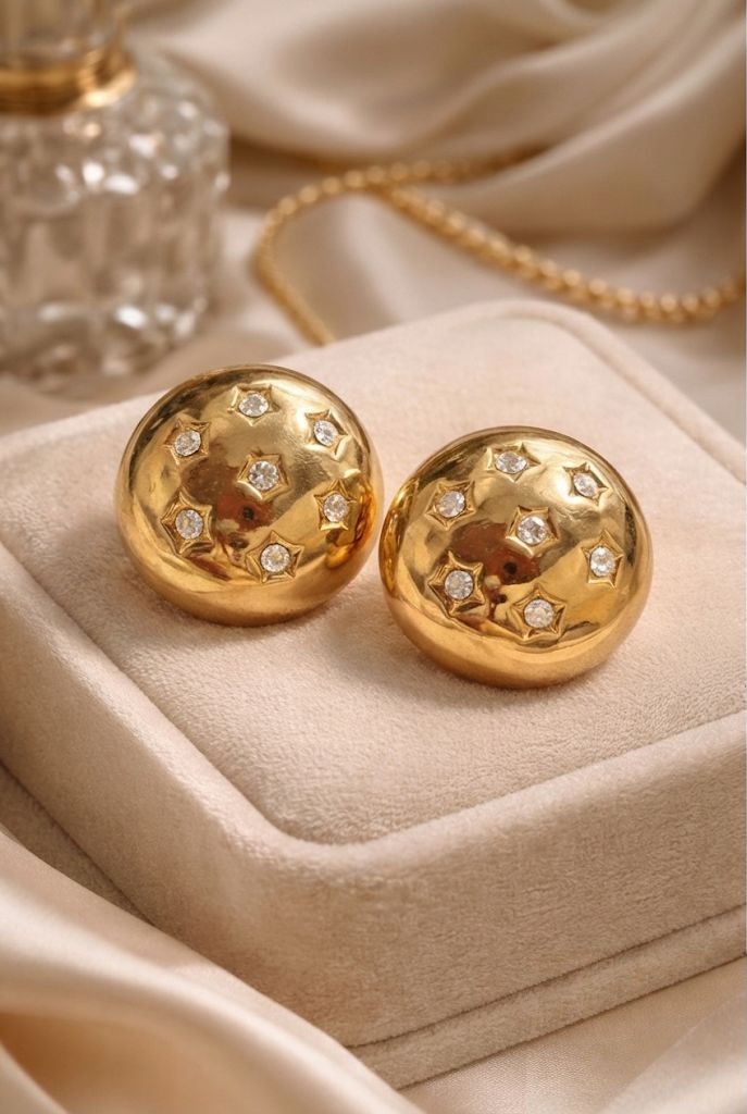 collezione sirius - orecchini clara oro Collezione "Sirius" - Orecchini Clara mini - immagine 1