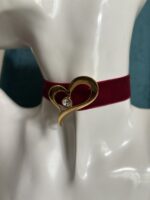 Choker con spilla vintage con Swarovski