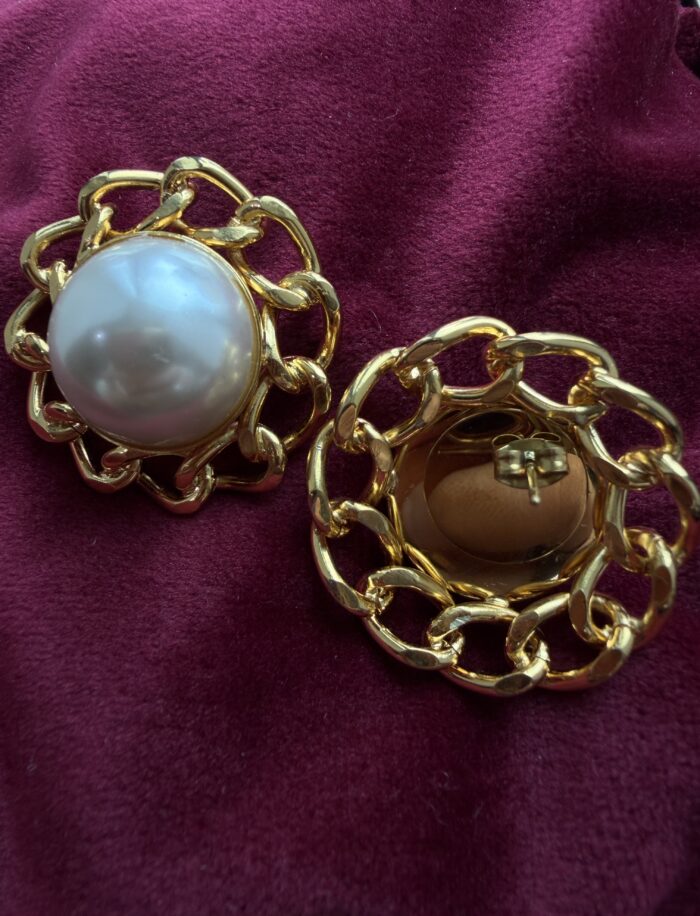 Orecchini modello Chanel grandi - immagine 2