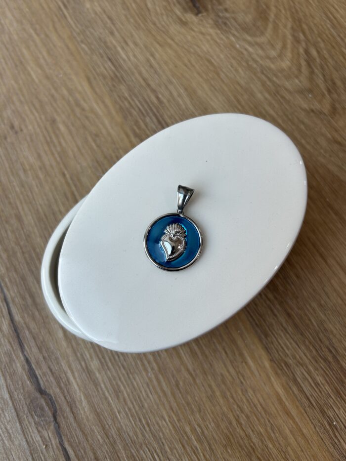 Ciondolo Cuore in rilievo - immagine 2