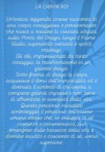 Collana con ciondolo Carpa Koi viola - immagine 3