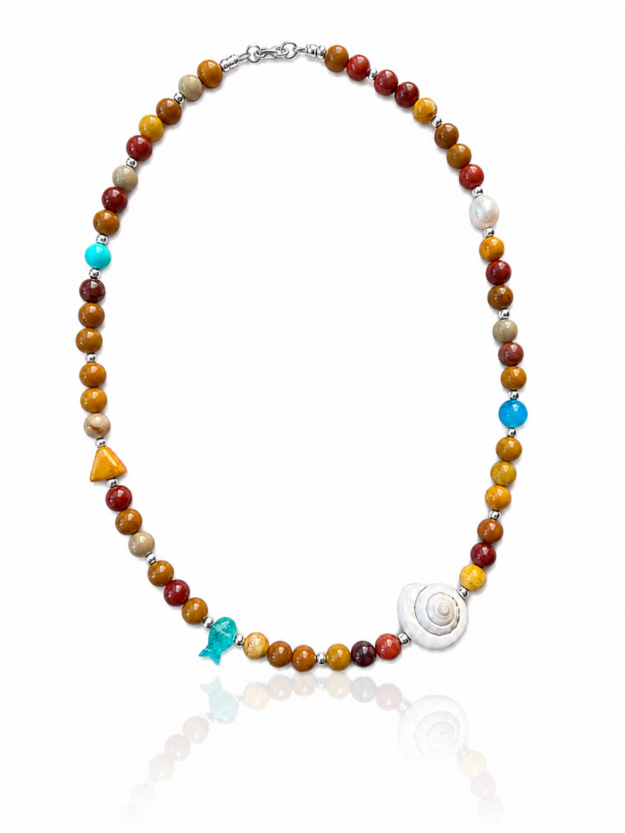 Collana Marina - diaspro - immagine 2