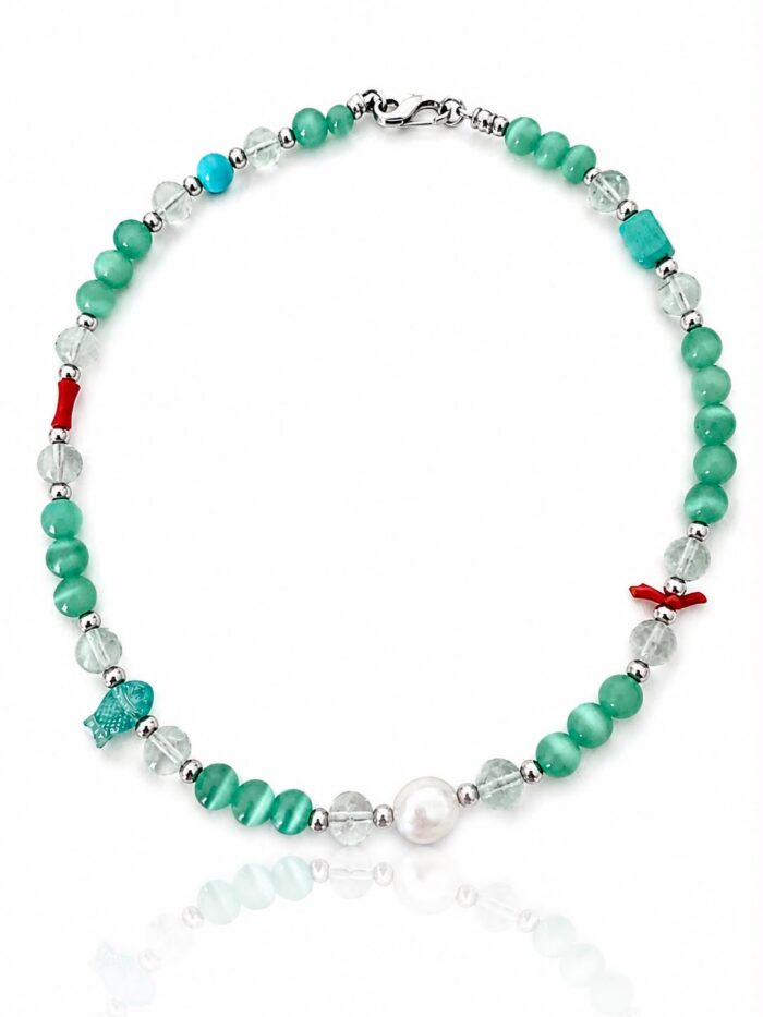 Collana Marina - verde - immagine 2