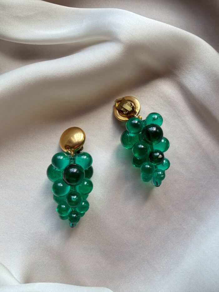 Orecchini Uva (clips) - immagine 2