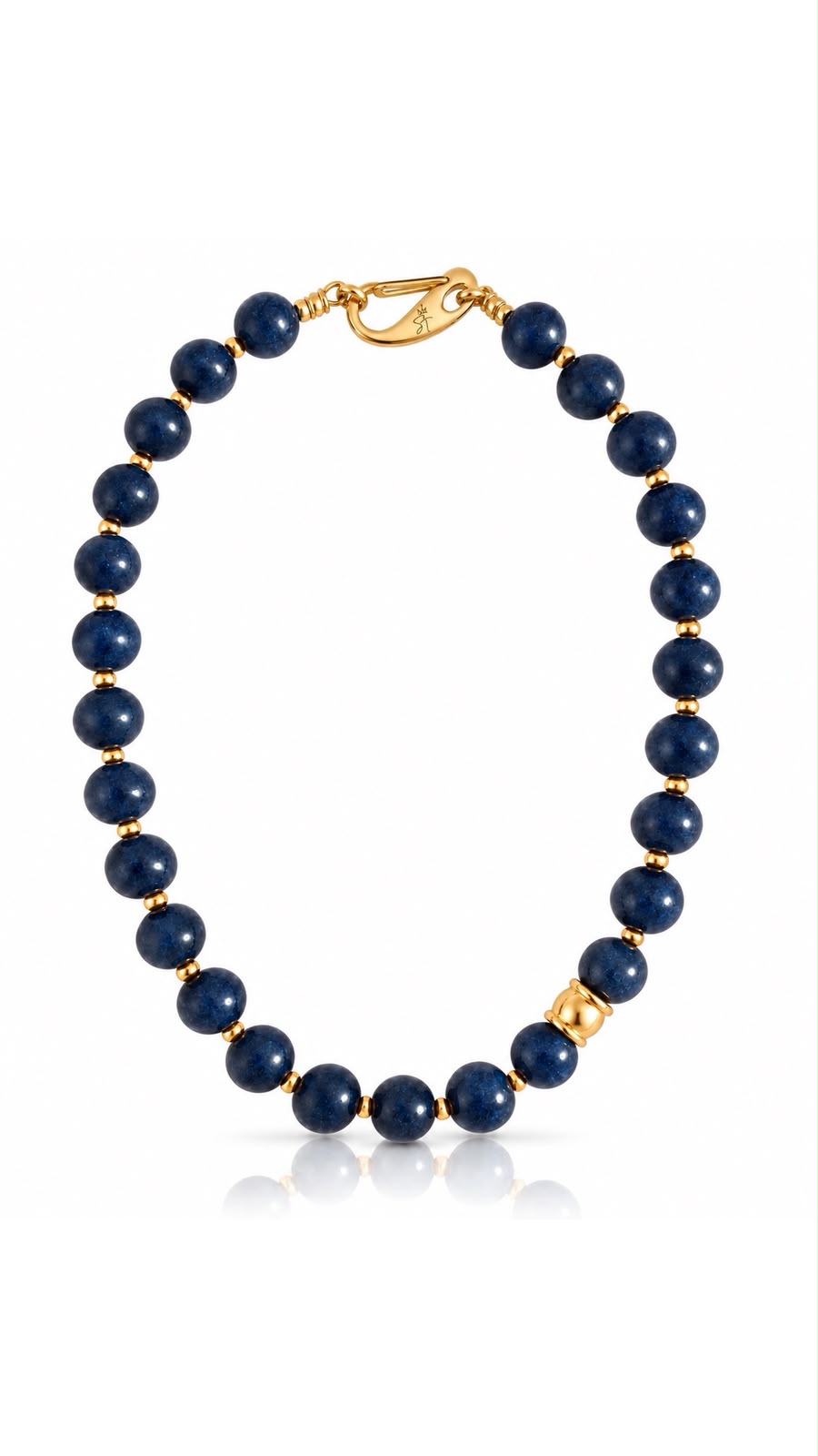 PHOTO-2026-10-05-08-35-11 4 Collana con agata blu - immagine 1